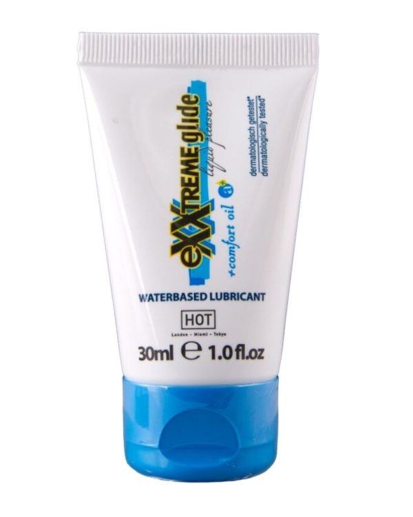 HOT - EXXTREME GLIDE WATERBASED LUBRICANT + COMFORT OIL A+ 30 ML