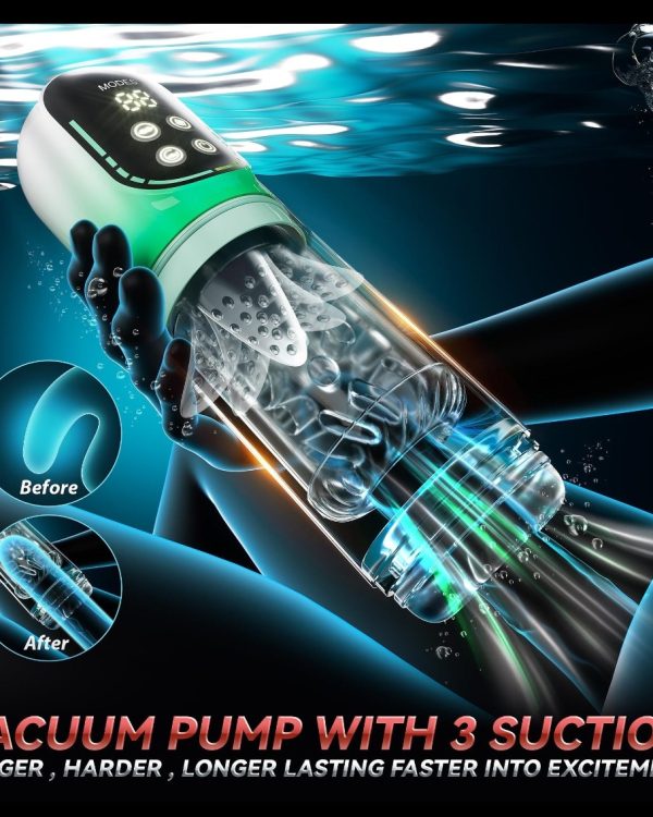 Male Fully Automatic Water Bath Telescopic Rotating Toy