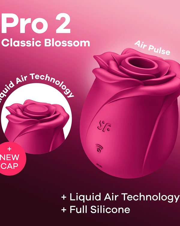 Rose Air Pulse Massager