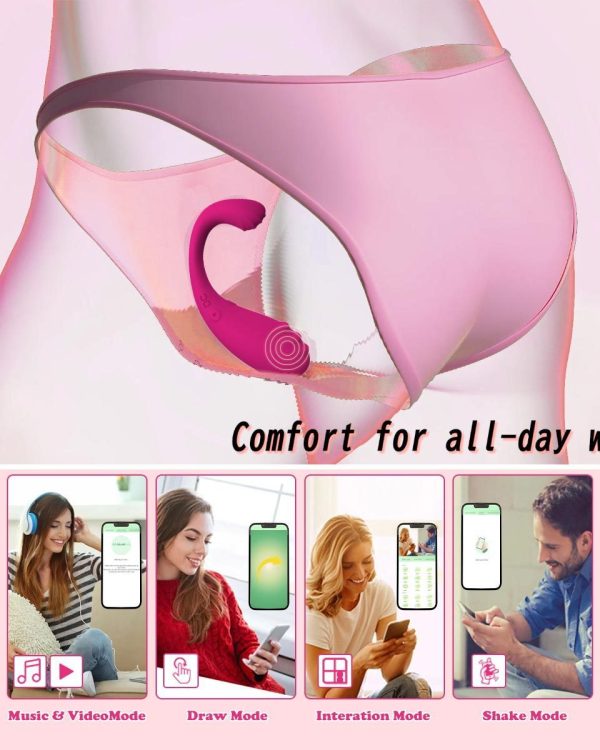 9 Speed APP Controlled Vaginal Vibrators G Spot Vibrating Egg Massager Wearable Stimulator Massage Toys For Women Couples