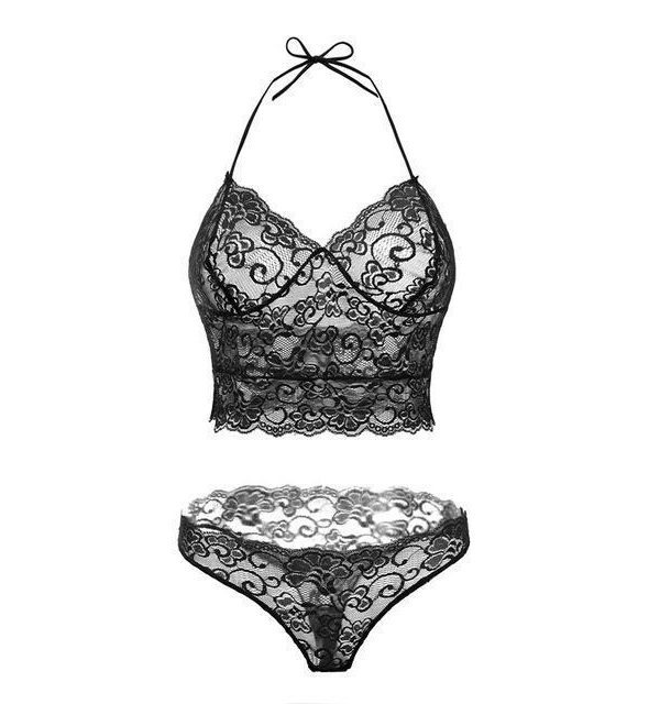 New Erotic Lingerie Perspective Pajamas Set