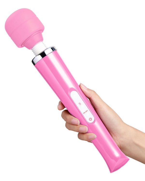 Handheld Massager 20 Speed Wand Vibrating Massage Magic Full Body Therapy Motor