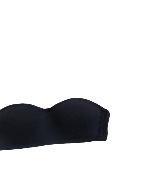 Gathered Non-Slip Lingerie Bra