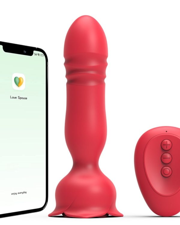 Rose Red APP Controlled Massager