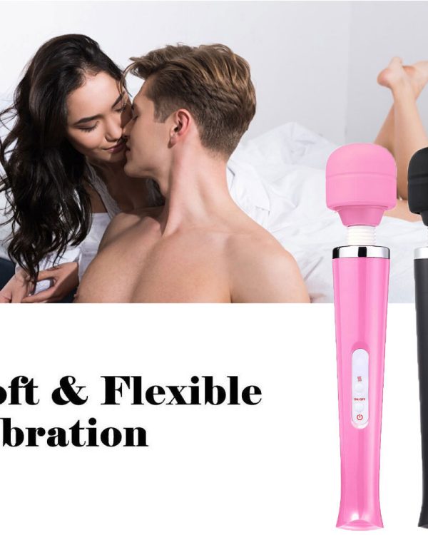 Handheld Massager 20 Speed Wand Vibrating Massage Magic Full Body Therapy Motor