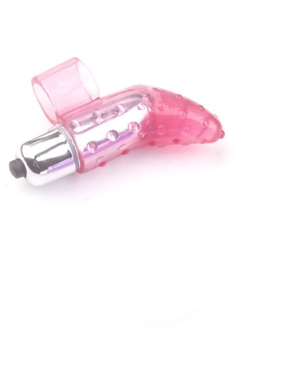 Vibrating Finger Caps Thumb Floating Dot Massage