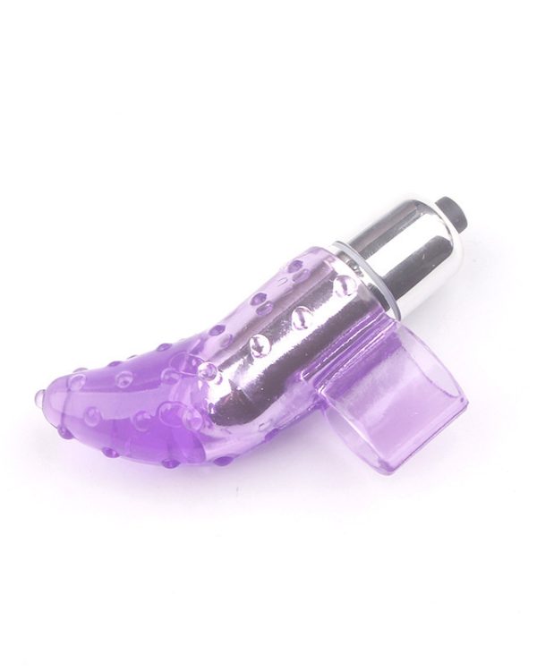 Vibrating Finger Caps Thumb Floating Dot Massage