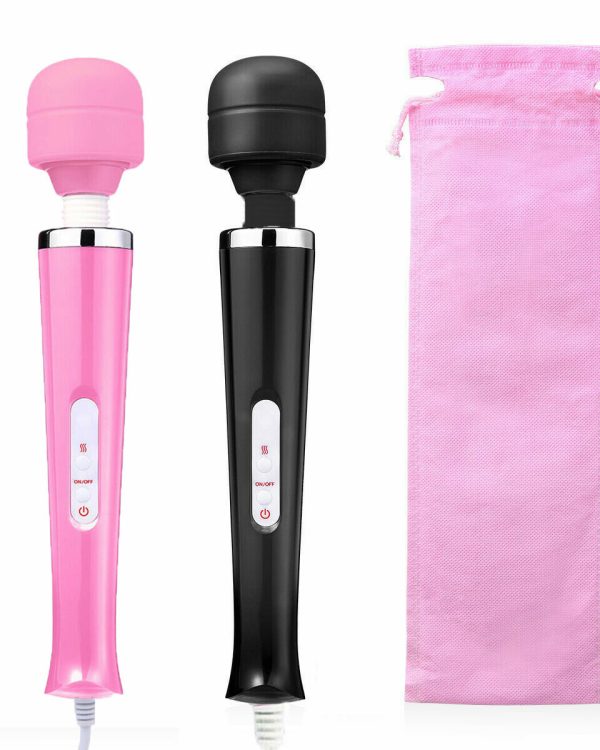 Handheld Massager 20 Speed Wand Vibrating Massage Magic Full Body Therapy Motor